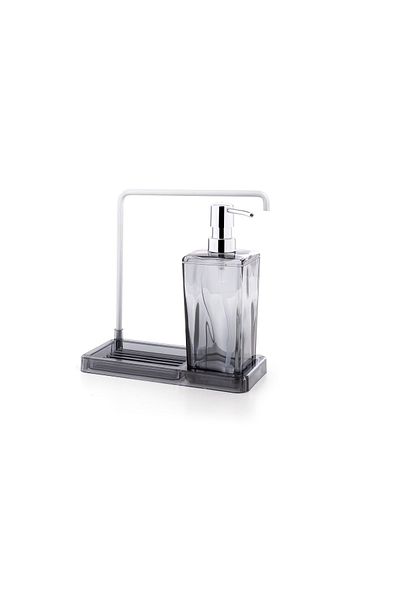 Prima Nova Prima Luna Kitchen Liquid Soap Dispenser Transparent Black