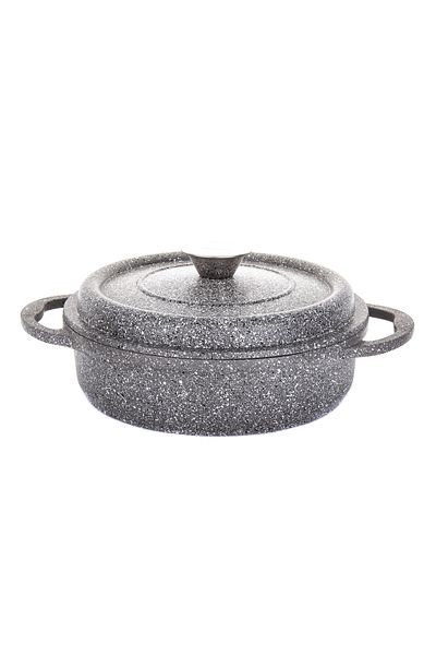 Aryıldız Cast Alu Granitium Short Pot 24 cm