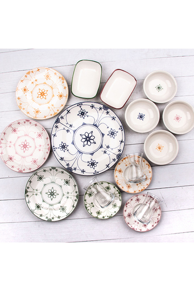 Aryıldız Aster 25 Parça 6 Kişilik Kahvaltı Takımı