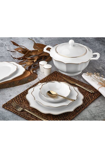 Aryıldız Porselen 60 Parça Yemek Takımı