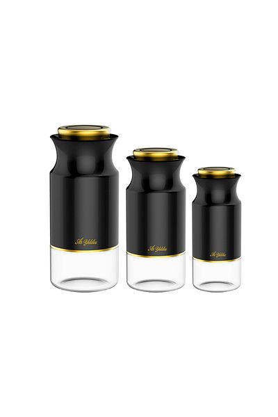 Aryıldız Black Line Gold 6 Piece Storage Set
