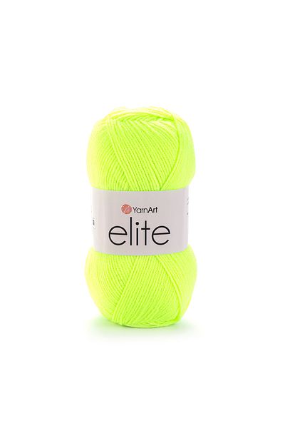 Yarnart Elite - Χειροποίητο Πλεκτό Νήμα Highlighter Green-79