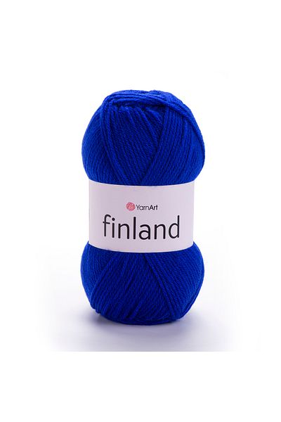 Yarnart Φινλανδία - Χειροποίητο νήμα πλεξίματος Saks Blue-64