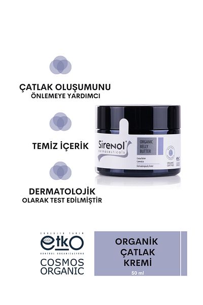 Sirenol Organic Anti Stretch Mark Cream 50 ml