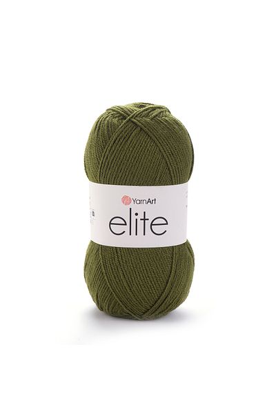 Yarnart Elite - Χειροποίητο Πλεκτό Νήμα Olive Green-39