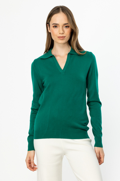 ON Long Sleeve Polo Neck Sweater
