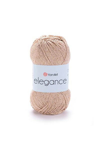 Yarnart Elegance - Glitter Χειροποίητο Νήμα Πλεξίματος Μπεζ-120