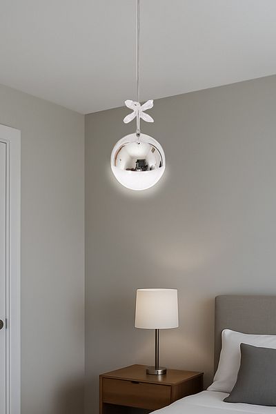 Fer Avize Berfin Modern Stylish Chandelier - Decorative Single, Cafe Entrance Living Room Hallway Kitchen