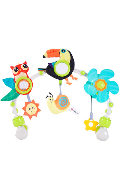 Choice Toucan 999 Baby Stroller Arch Toy Baby Crib Mobile Musical Animal Foldable Travel Car Seat Activity