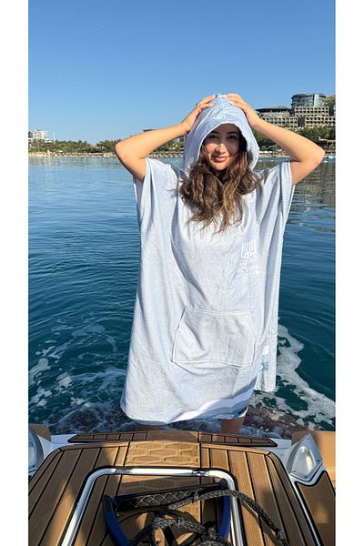 SOLENROSA Πετσέτα θαλάσσης Poncho