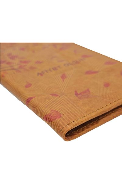 ankara menü Account Desk Mat - Money Box (Orange Printed)
