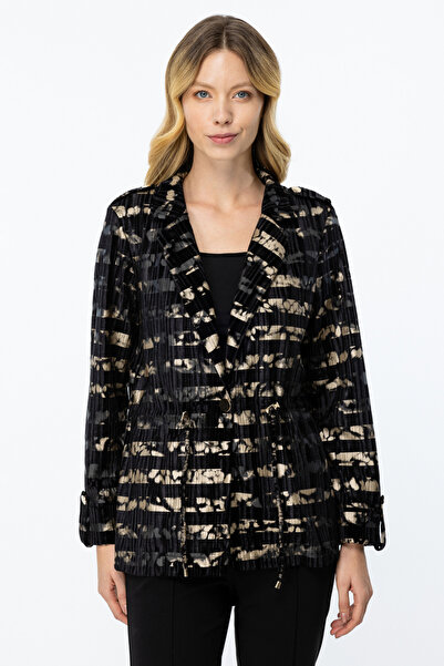 ON Самотканна куртка з еполетами на плечах