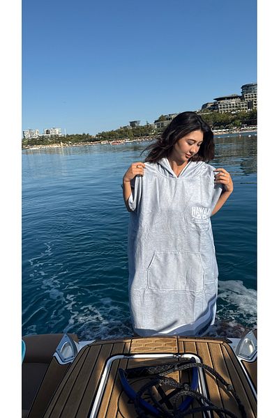 SOLENROSA Πετσέτα θαλάσσης Poncho