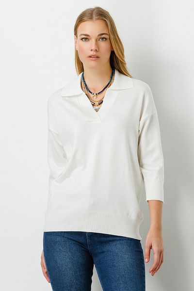 ON Knitwear Shirt Collar Sweater