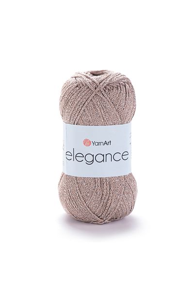 Yarnart Elegance - Glitter Χειροποίητο Νήμα Πλεκτομηχανής Mink-121