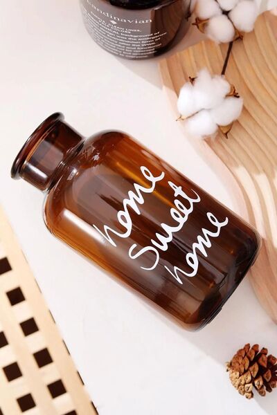 Binbirdemet Home Sweet Amber Cam Vazo