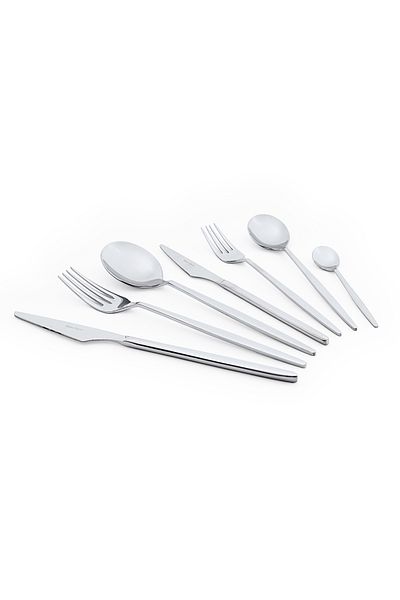 Maxx Doria Castor 12 Person 84 Piece Fork Spoon Knife Set PA1007