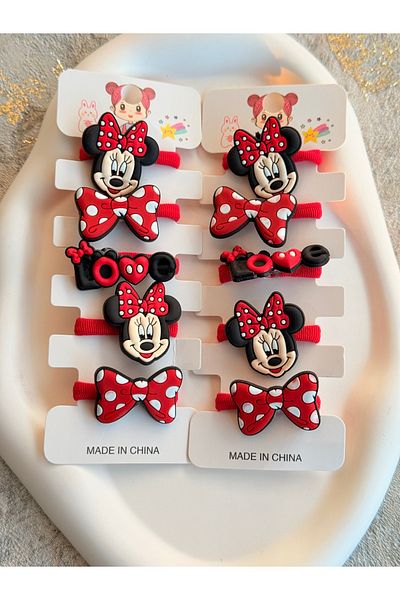 EliraToka Girl's Cute Rubber Buckle Sets 10 Pcs
