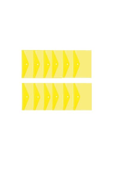 Stilo STİLO Yellow Snap File - 1 Dozen = 12 Pieces