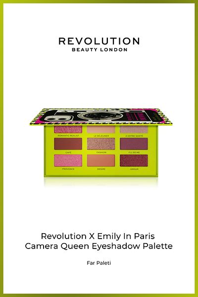 Revolution Emily In Paris - Eyeshadow Palette Short Eyeshadow Palette