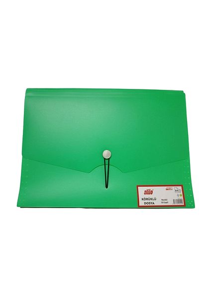 Stilo STİLO 13 - Grass Green 13 Compartment Bellows File