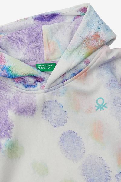 United Colors of Benetton Дамски суичър с качулка Bennetton United Colours - Bnt-g20843