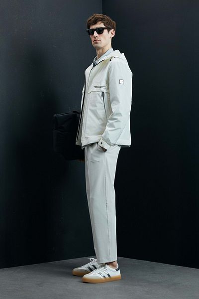 Lufian 111120069 King Men's Coat White