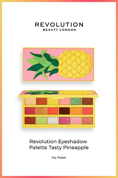 I HEART REVOLUTION I Heart Rev.- Pineapple Flavored Eyeshadow Palette Ice Cream