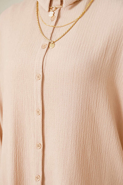 Bigdart T5858 Örme Tesettür Ikili Takım - Bisküvi