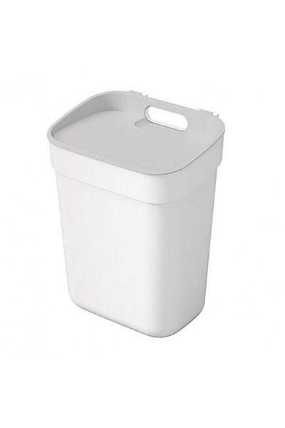 CURVER Waste bin, Curver, plastic, white, 10 L, 25x18.6x32.9 cm