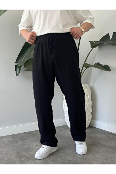 Quik-max MÜSLİN BAGGY KALIP PANTOLON