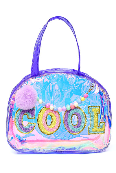 Vest Nakış Kız Çocuk El Çantası Şeffaf VST-CN0023