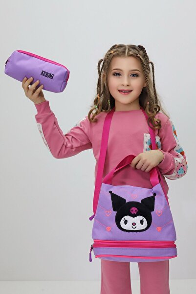Probag Куромі Дизайн Дівчача 3-х Комплект Шкільний Рюкзак Рюкзак Термосумка Пенал