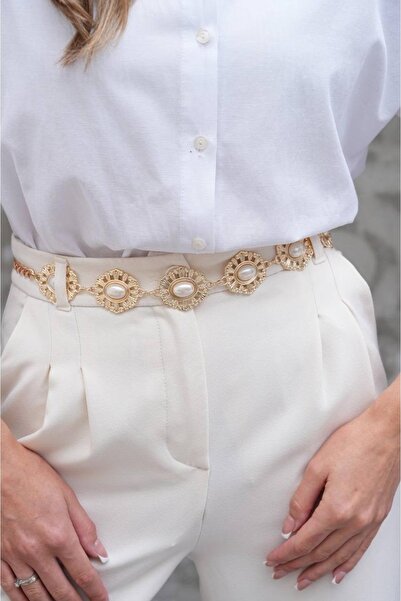 Babydoll Bag Women's Boheme Pearl Stone Belt, Dress Belt, Shirt Belt, Trouser...