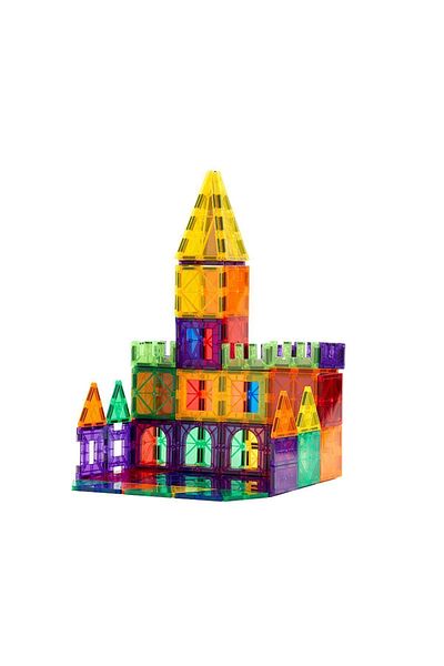 ZenBuy مكعبات بناء مغناطيسية من Magblock - 108 قطعة - لعبة تعليمية - مجموعة ألعاب تطوير الذكاء