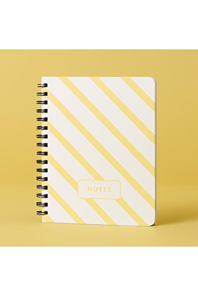 Bambus Home 17*24 Spiral Grained School Notebook 80 Sheets 1 Piece-Lined
