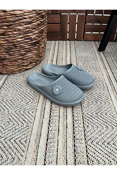 Behtah Kundura Rose Closed Front Non-Slip Sole Slippers Balcony Bathroom Pool Seaside Beach Pool Daily Slippers
