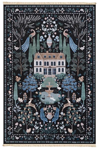 Markaev Sanatsal1 Baskılı Dokuma Taban Halı 242 YNG