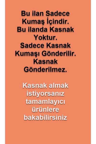 Yüncü Dede قماش بكرة صنع بنش إيتامين 34 × 34 سم 100% قطن