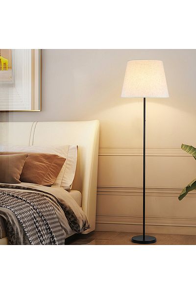 ICTC Floor lamp black color 145cm high modern and simple design suitable for home or office