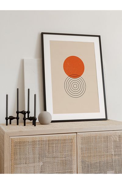 Postifull Minimalist and Aesthetic Wall Painting, Frameless Poster, Living Room, Kitchen and Office Wall Decoration