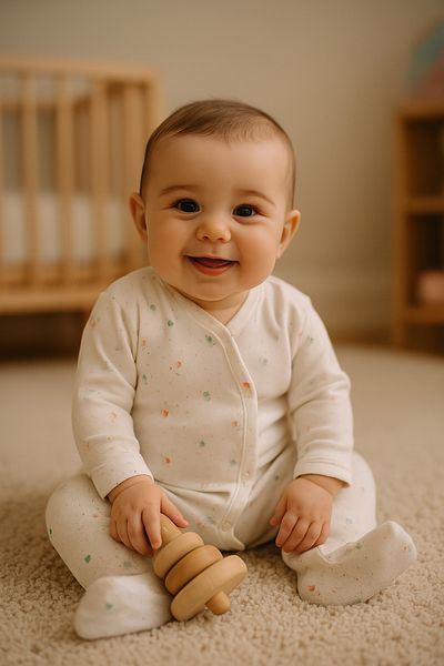 cimcim baby Dotted Baby Jumpsuit