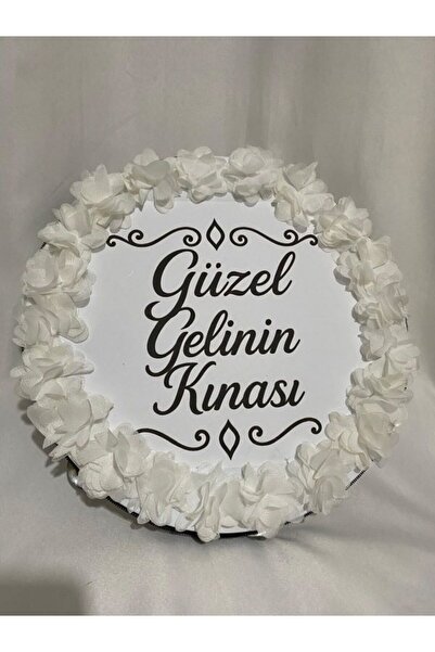 ARHEDİYELİK Gelin Tefi 30cm,Özel TasarımTef–Lazer Güllü, İsim ve Tarih Yazılı...