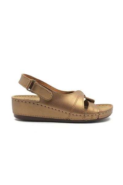 KOCAMANLAR Aryan D.r Recommended Orthopedic Women's Sandals Copper