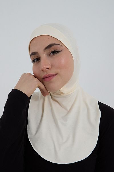Mihrisina collection Hijab Neck Collar Bonnet Long