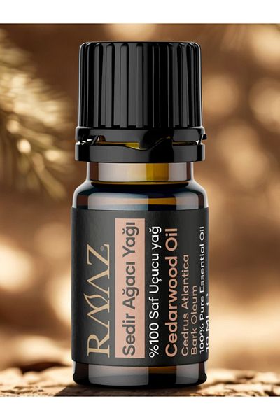 RAAZ Cedar Tree Essential Oil 10 ml - 100% Natural and Pure