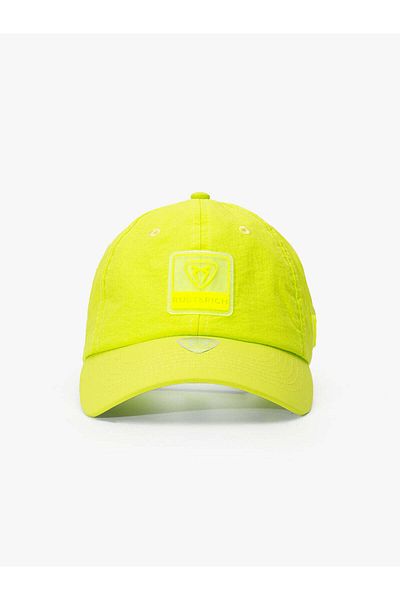 Rust&Rich Women Men Neon Yellow Baseball Cap Move's Collection Gym