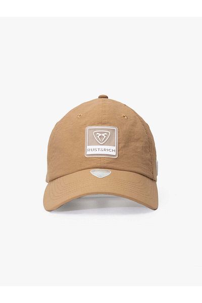 Rust&Rich Women Men Beige Baseball Cap Move's Collection Gym