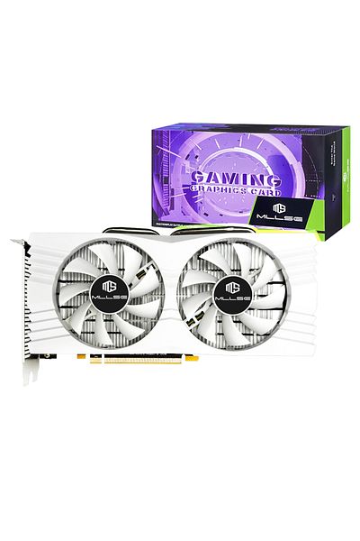 Choice Rx 580 8g White Mllse Amd Rx 580 8gb 2048sp Gaming Graphics Card Gddr5 256bit Pci-e 3.0 ×16 8pin Rad