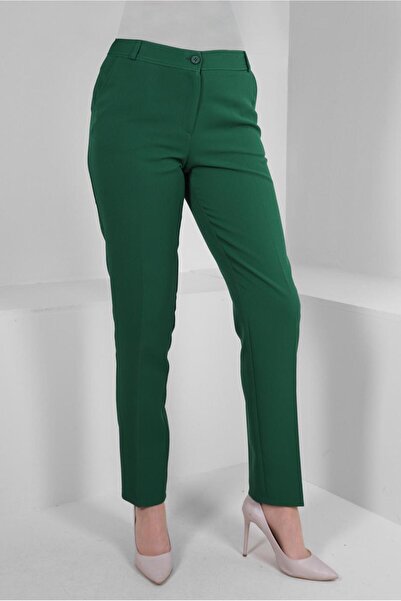Alvina 70502 Model Slim Leg Classic Cut Trousers